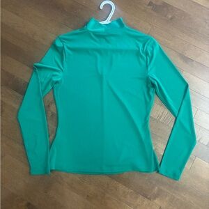 Green Women's Long Sleeve Top
